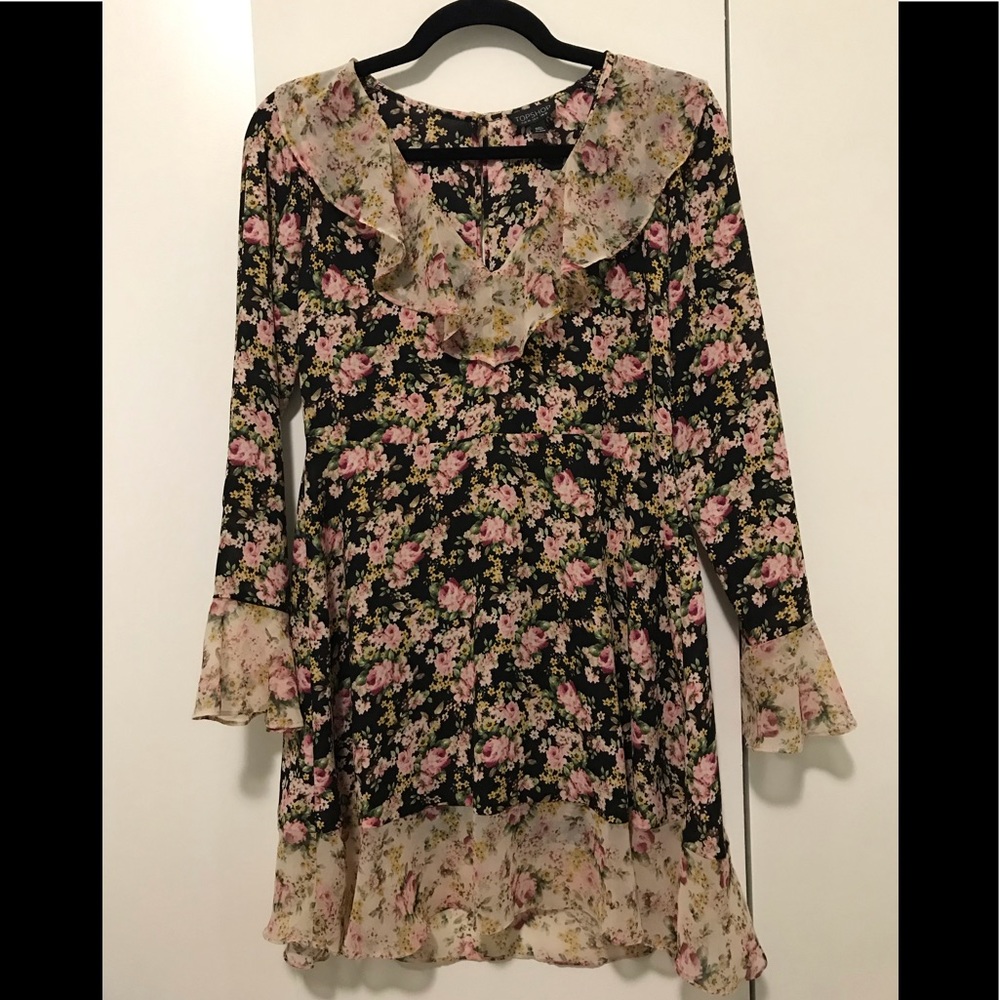 TopShop - Floral Short Dress